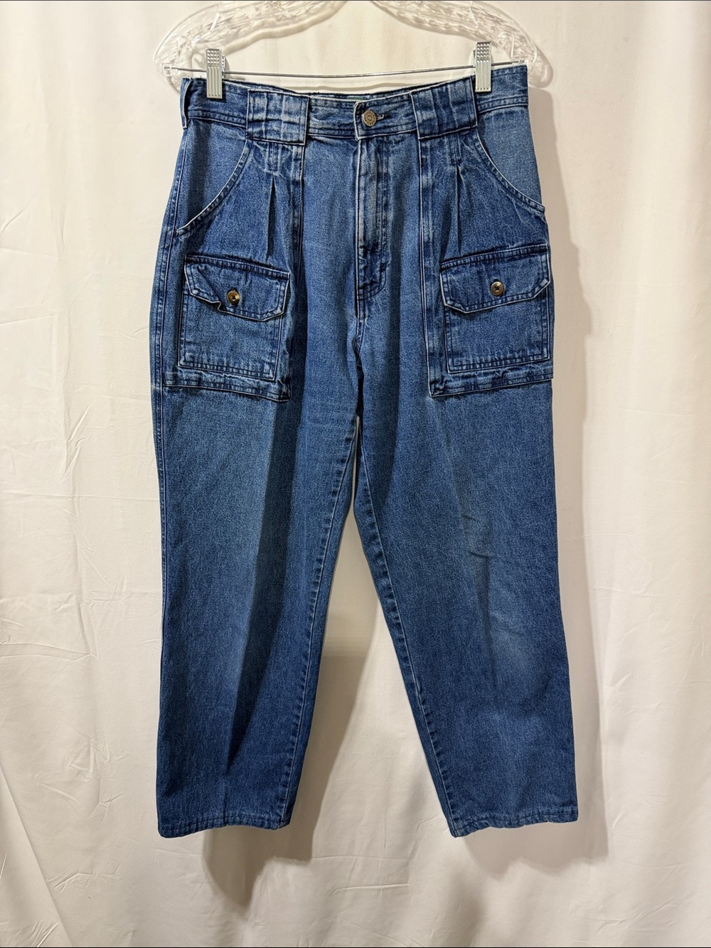 Cabela's Blue Women’s Relaxed Cargo Jeans